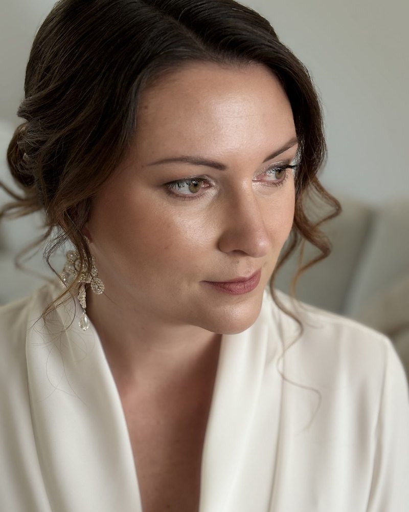 Abend-Make-up in Nahaufnahme